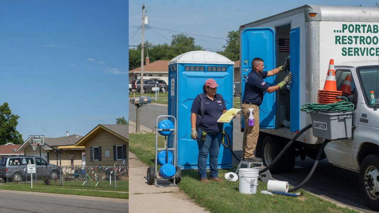 Portable Toilet Rental in Morton, IL near me